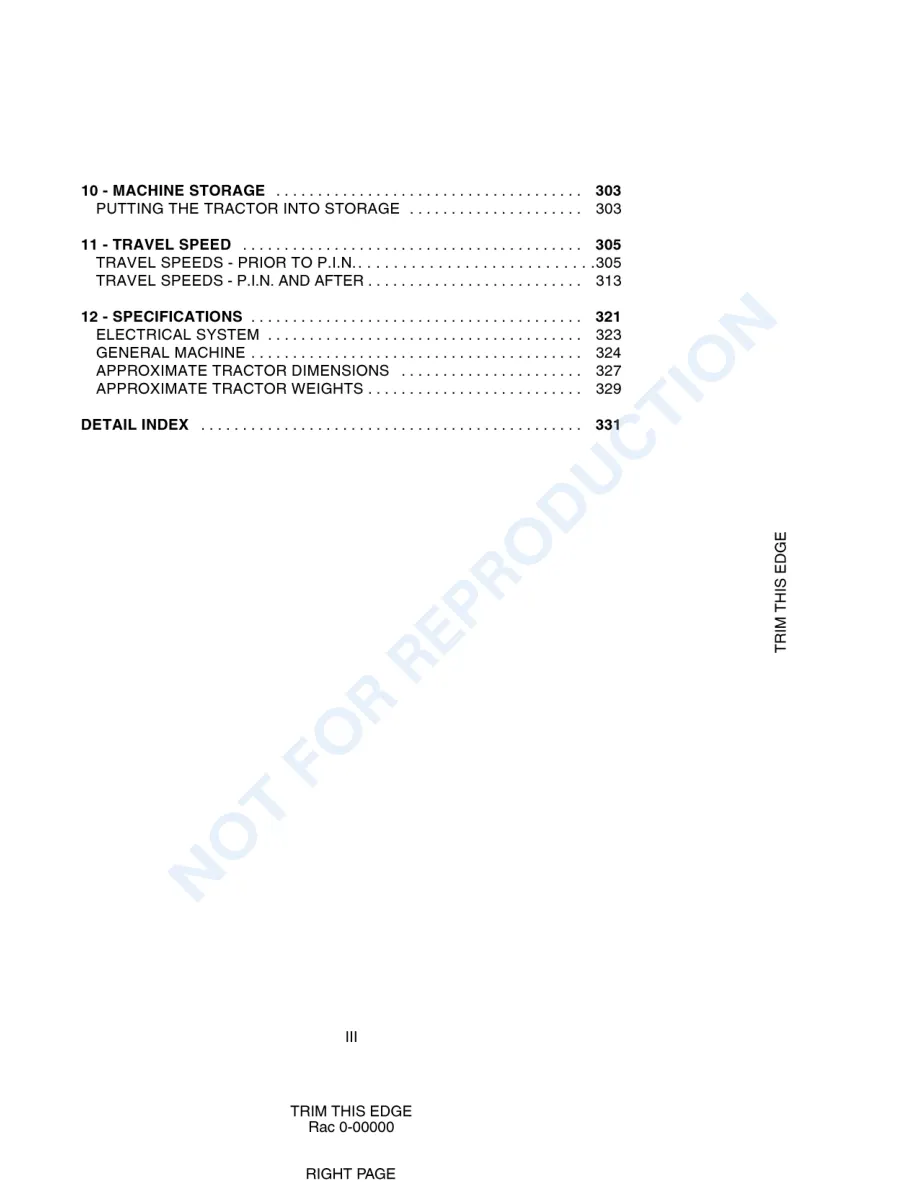 Case IH MX150 MX170 Tractor Operator's Manual preview page 6