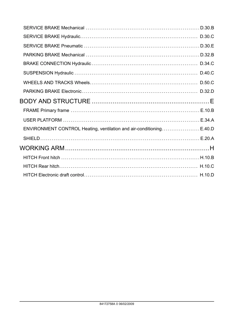 Case IH Puma Tractors (165 CVX 180 195 210 225 CVX) Service & Repair Manual preview page 4