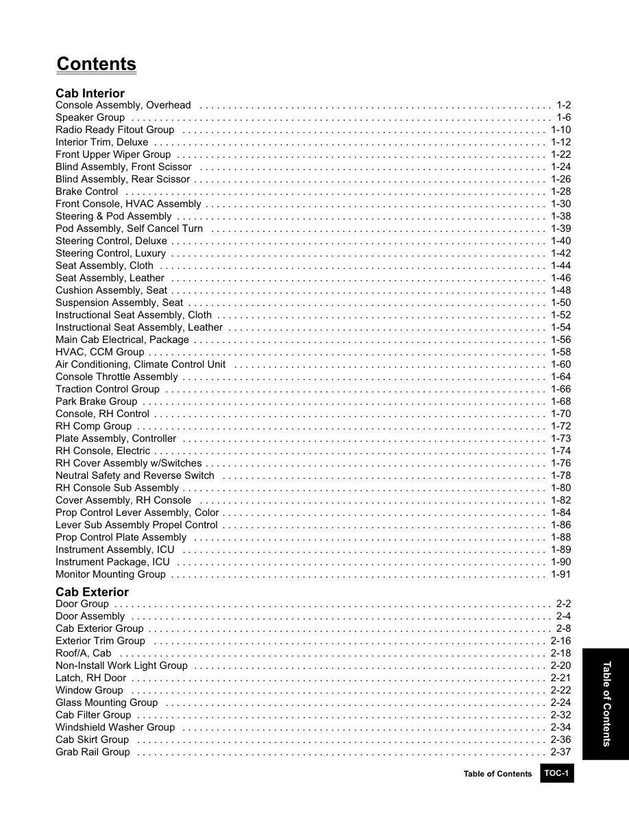 Case IH SPX4420 Patriot Sprayer Parts Manual preview page 2