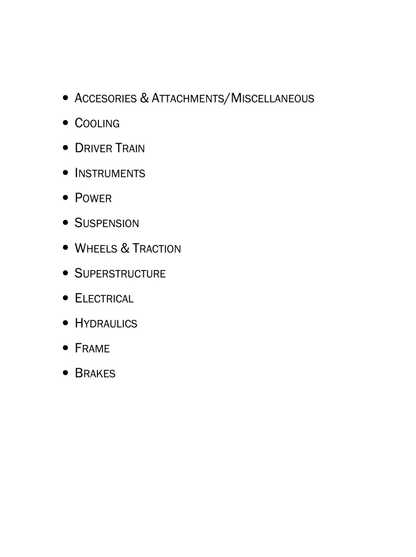 Case International IH 1055 Tractor Parts Manual preview page 1