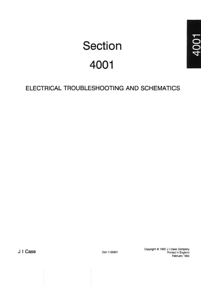 Case Maxxum 5100 Series Tractor Service & Repair Manual preview page 1