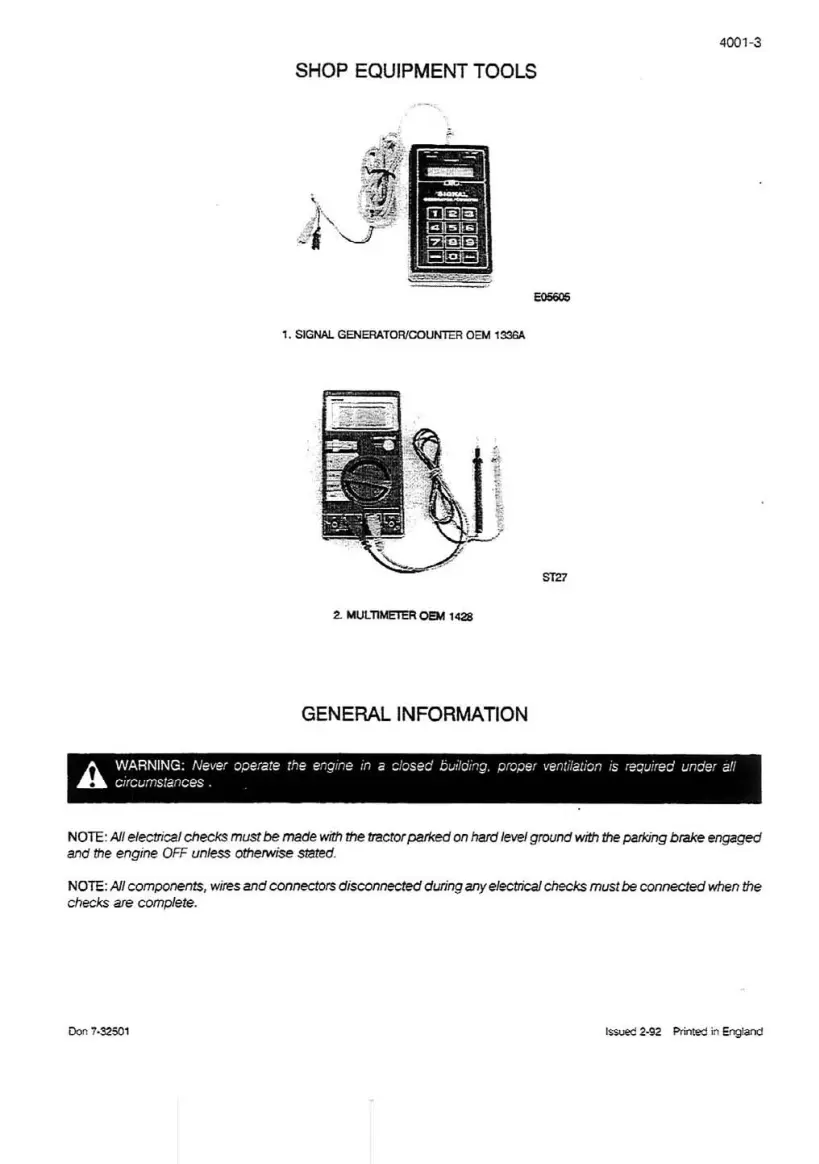 Case Maxxum 5100 Series Tractor Service & Repair Manual preview page 3
