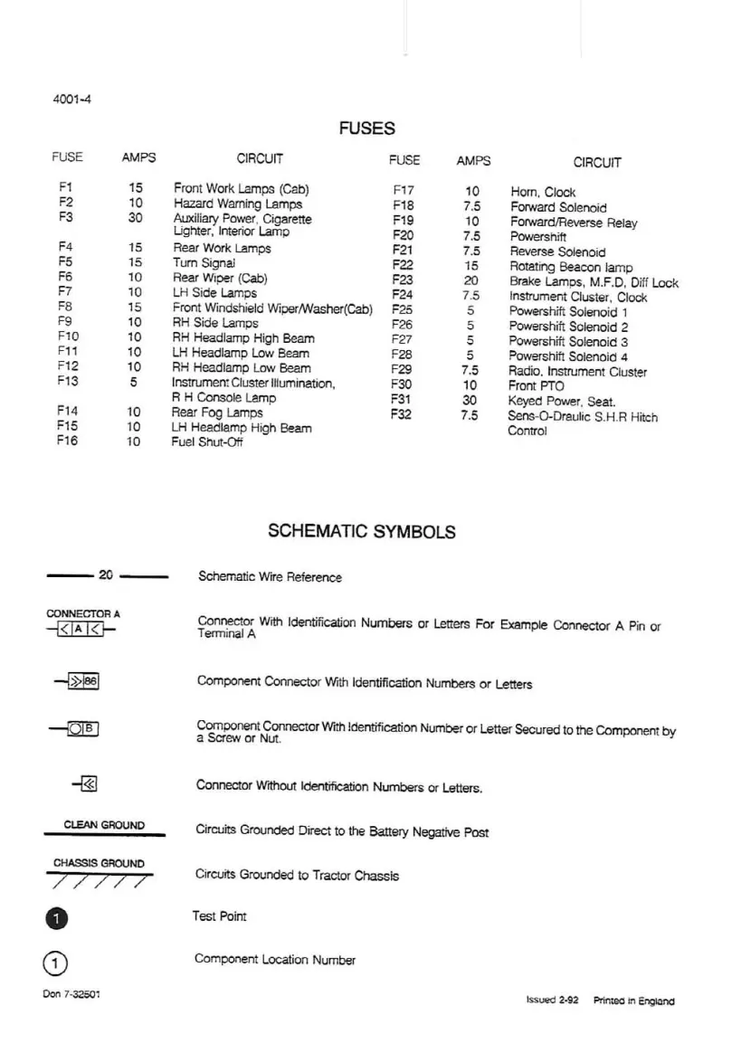 Case Maxxum 5100 Series Tractor Service & Repair Manual preview page 4