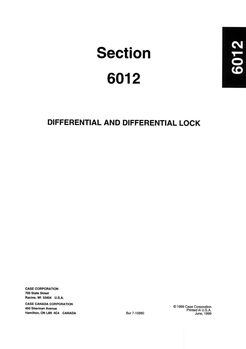 Case MX150-170 Series Tractor Service & Repair Manual preview page 1