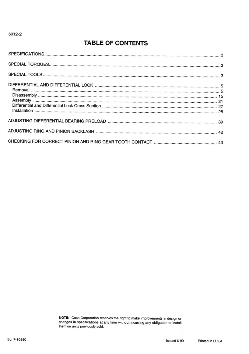 Case MX150-170 Series Tractor Service & Repair Manual preview page 2