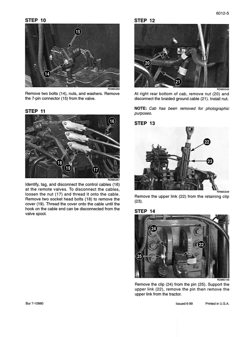 Case MX150-170 Series Tractor Service & Repair Manual preview page 5