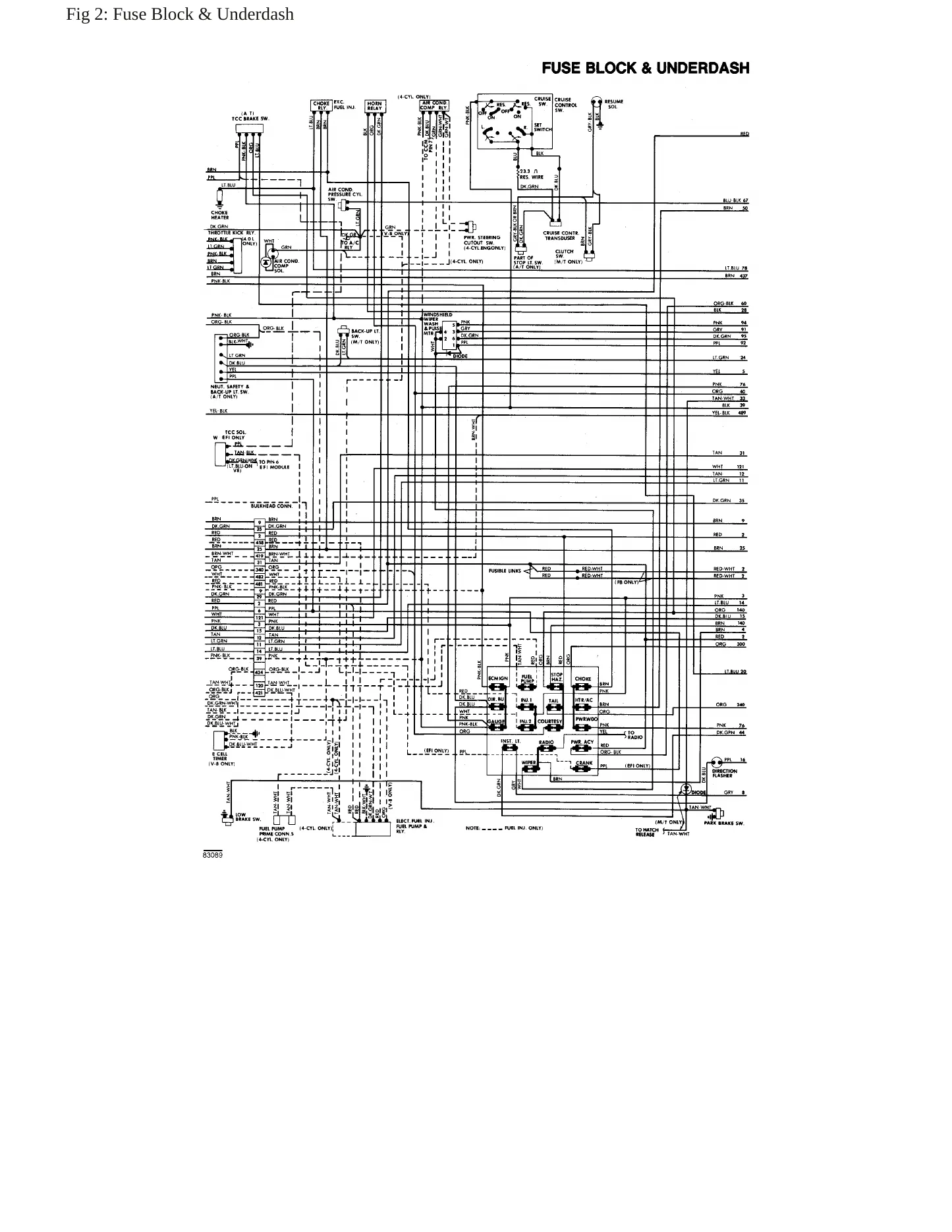 1983 Chevrolet Camaro Service and Repair Manual preview page 6