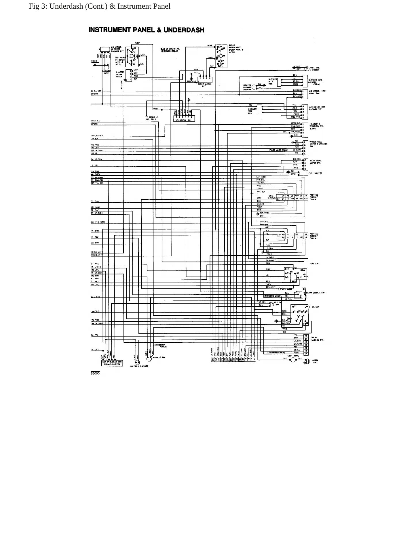 1983 Chevrolet Camaro Service and Repair Manual preview page 7