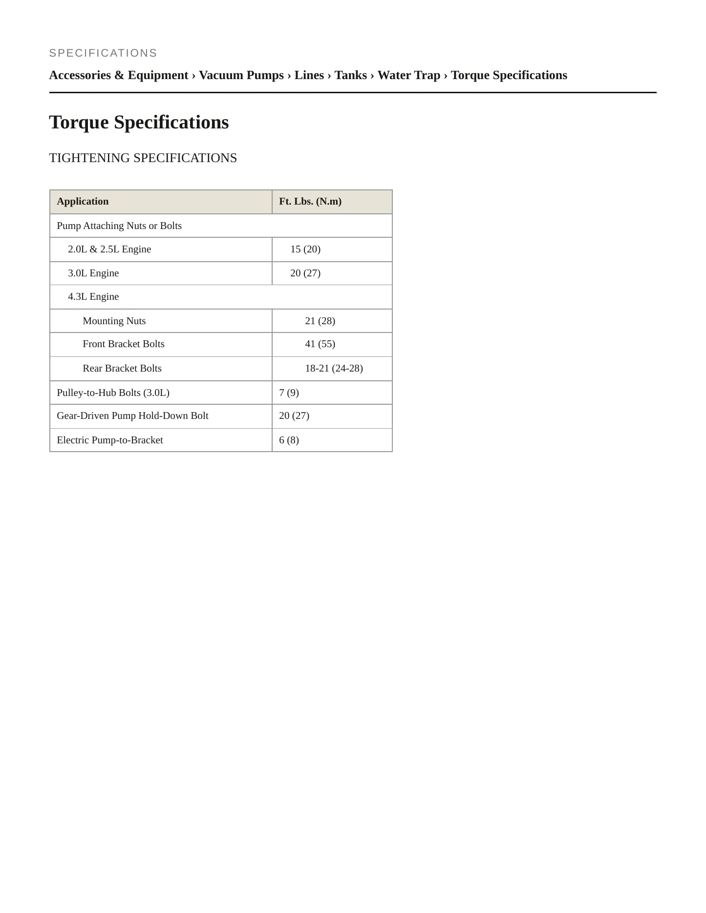 1983 Chevrolet Impala service manual page 2