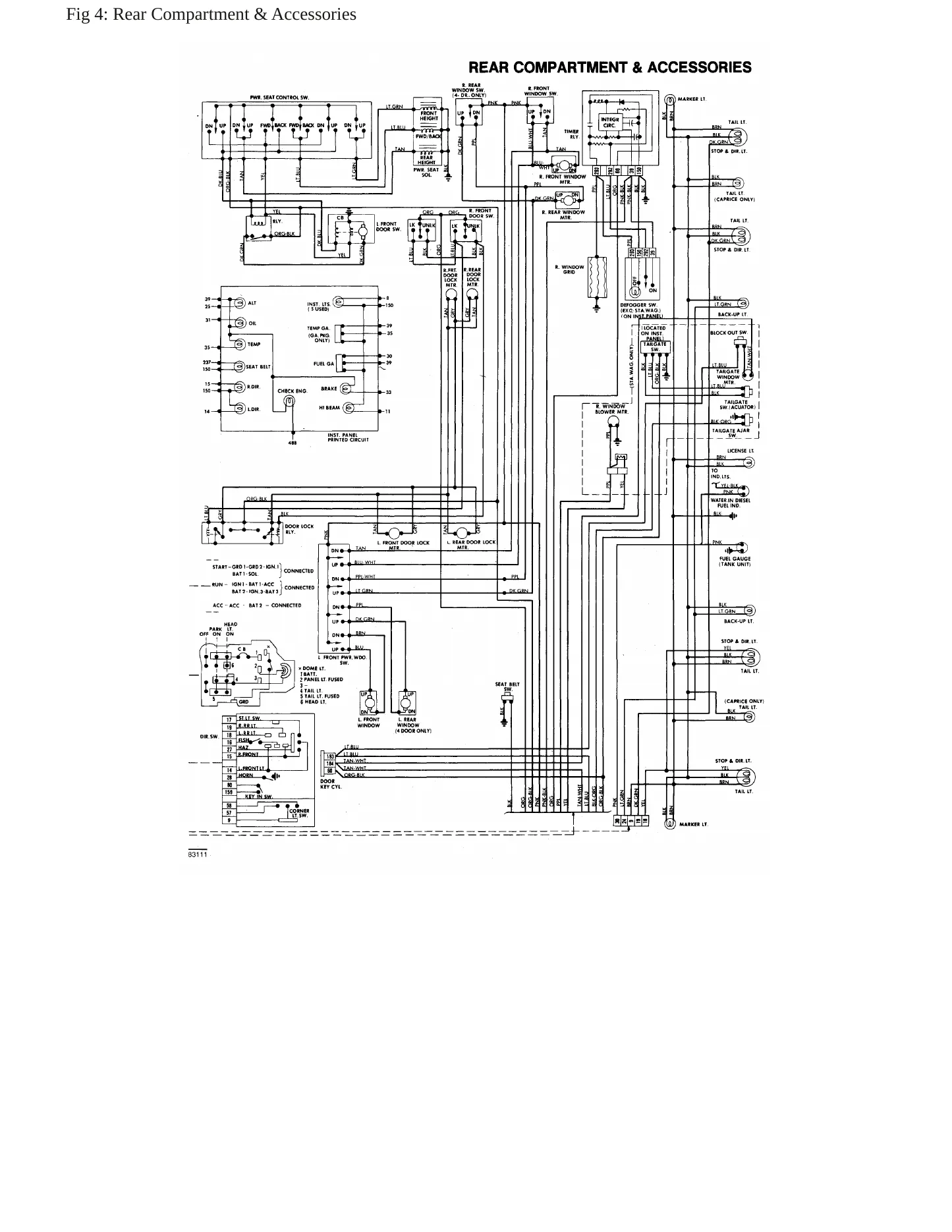 1983 Chevrolet Impala Service and Repair Manual preview page 8