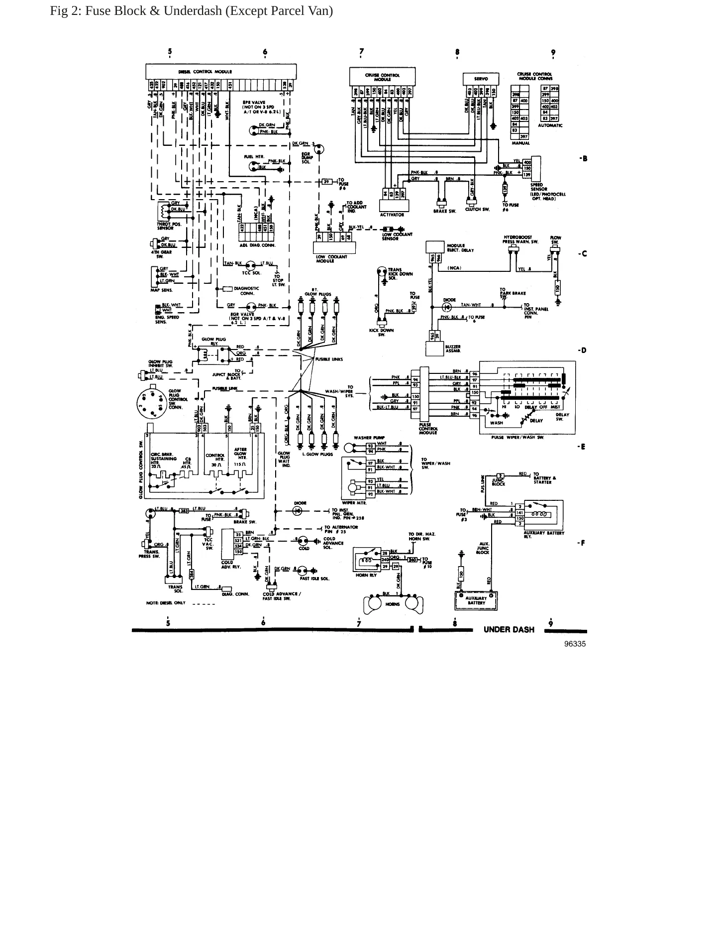 1984 Chevrolet G10 Service and Repair Manual preview page 5