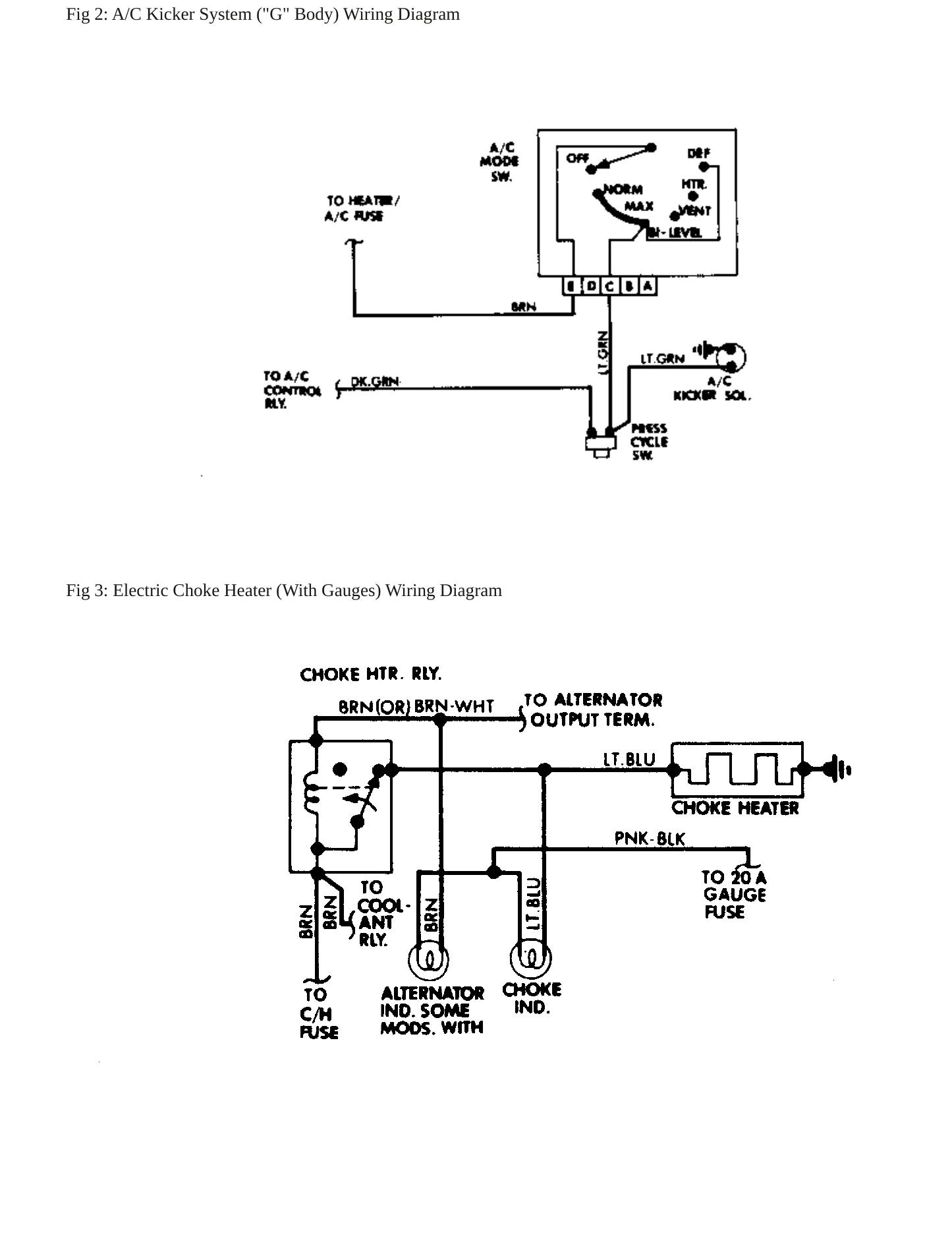 1984 Chevrolet Monte Carlo service manual page 6