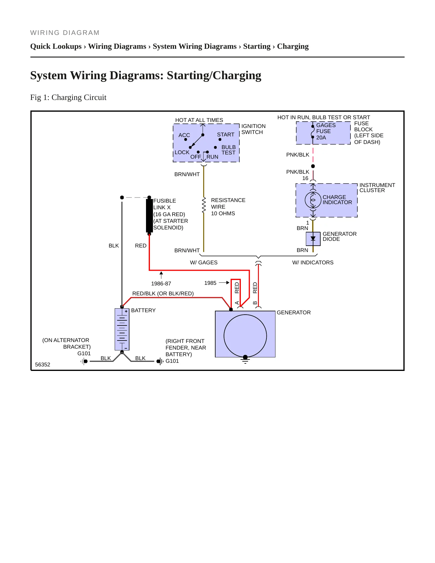 1985 Chevrolet El Camino Service and Repair Manual preview page 5