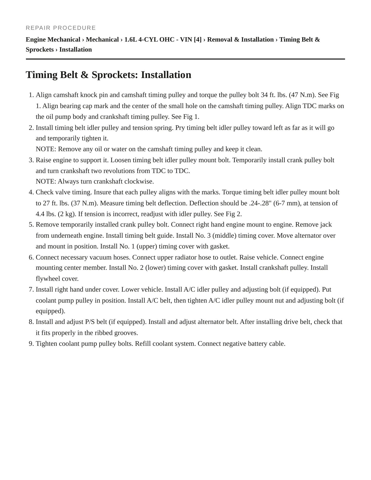 1985 Chevrolet Nova Service and Repair Manual preview page 3
