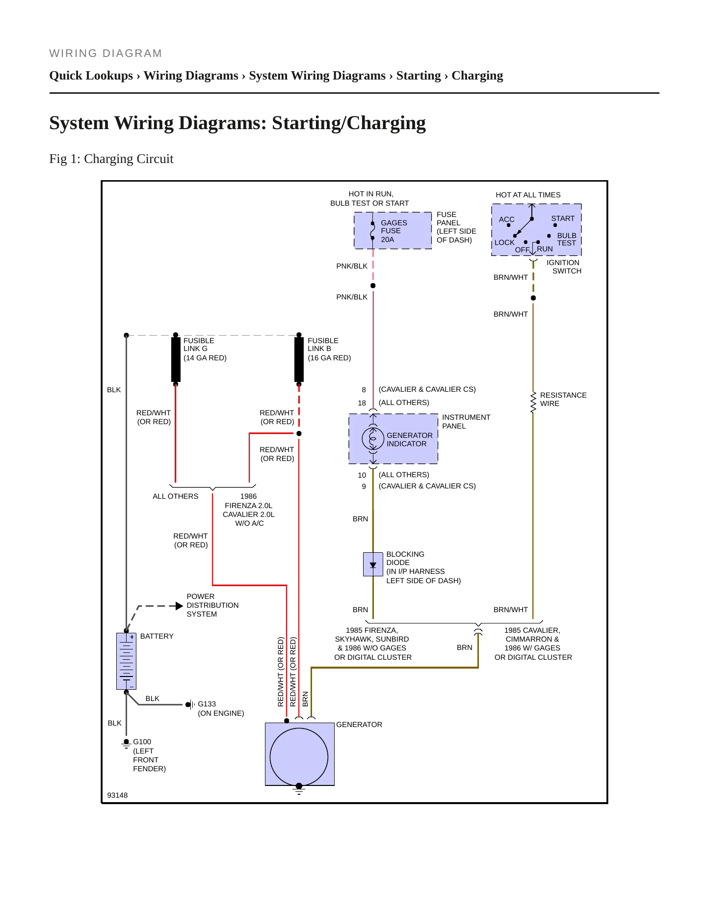 1986 Chevrolet Cavalier Service and Repair Manual preview page 6