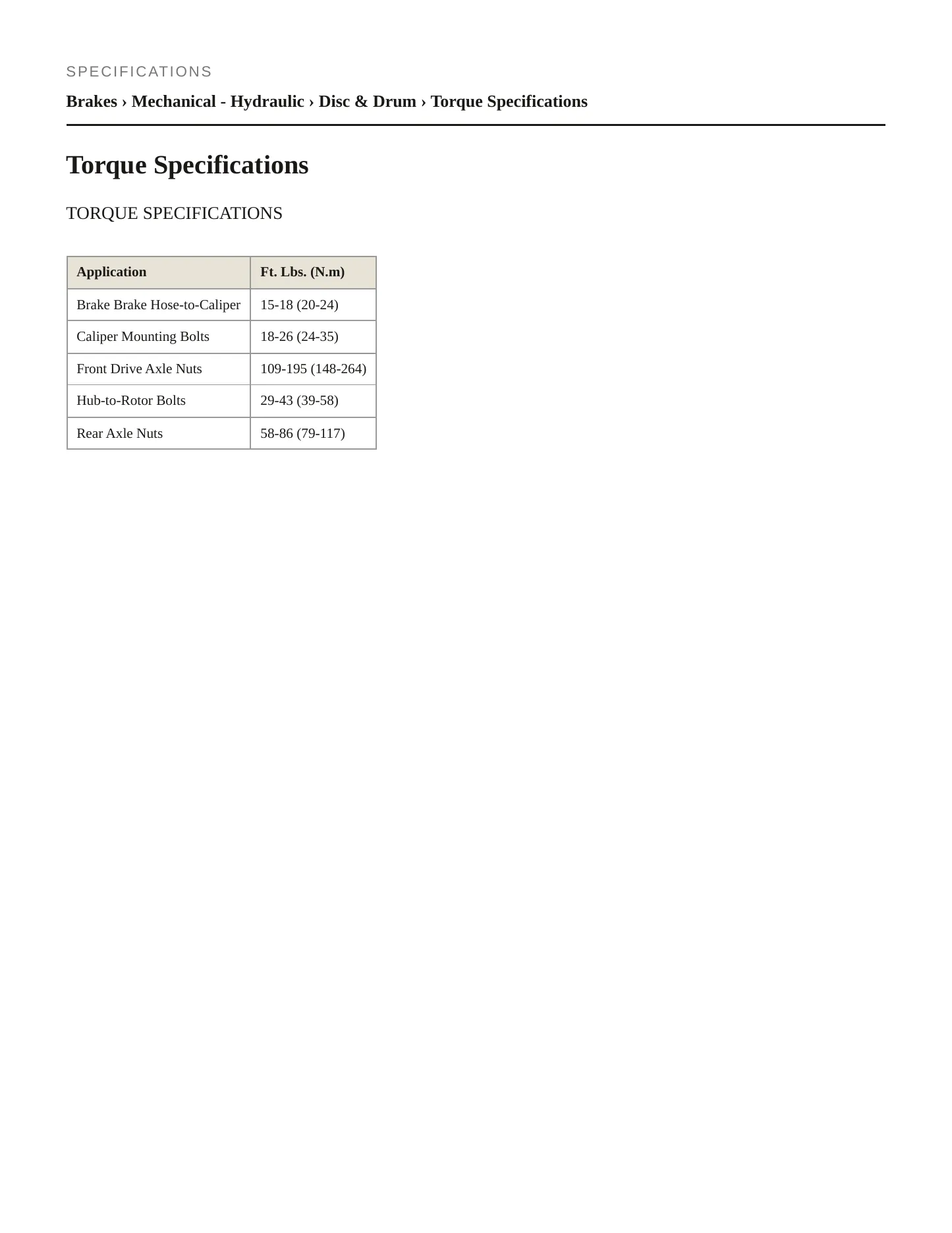 1986 Chevrolet Spectrum Service and Repair Manual preview page 2