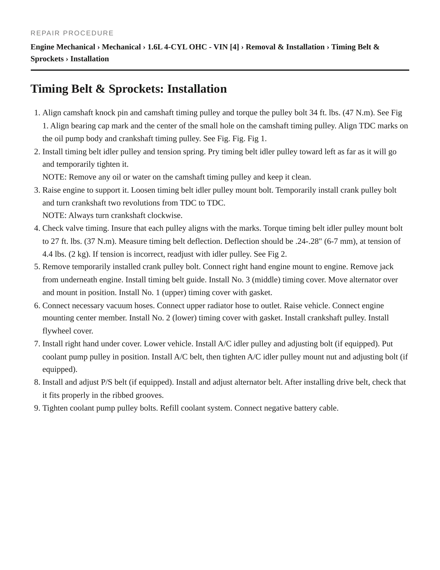 1987 Chevrolet Nova Service and Repair Manual preview page 3