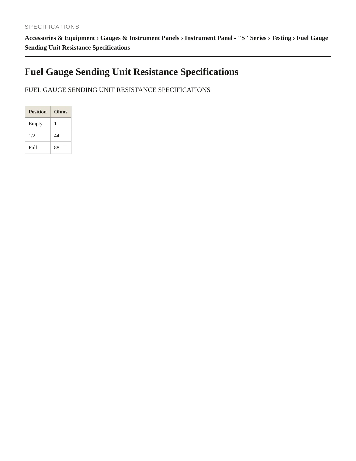 1987 Chevrolet S10 service manual page 2