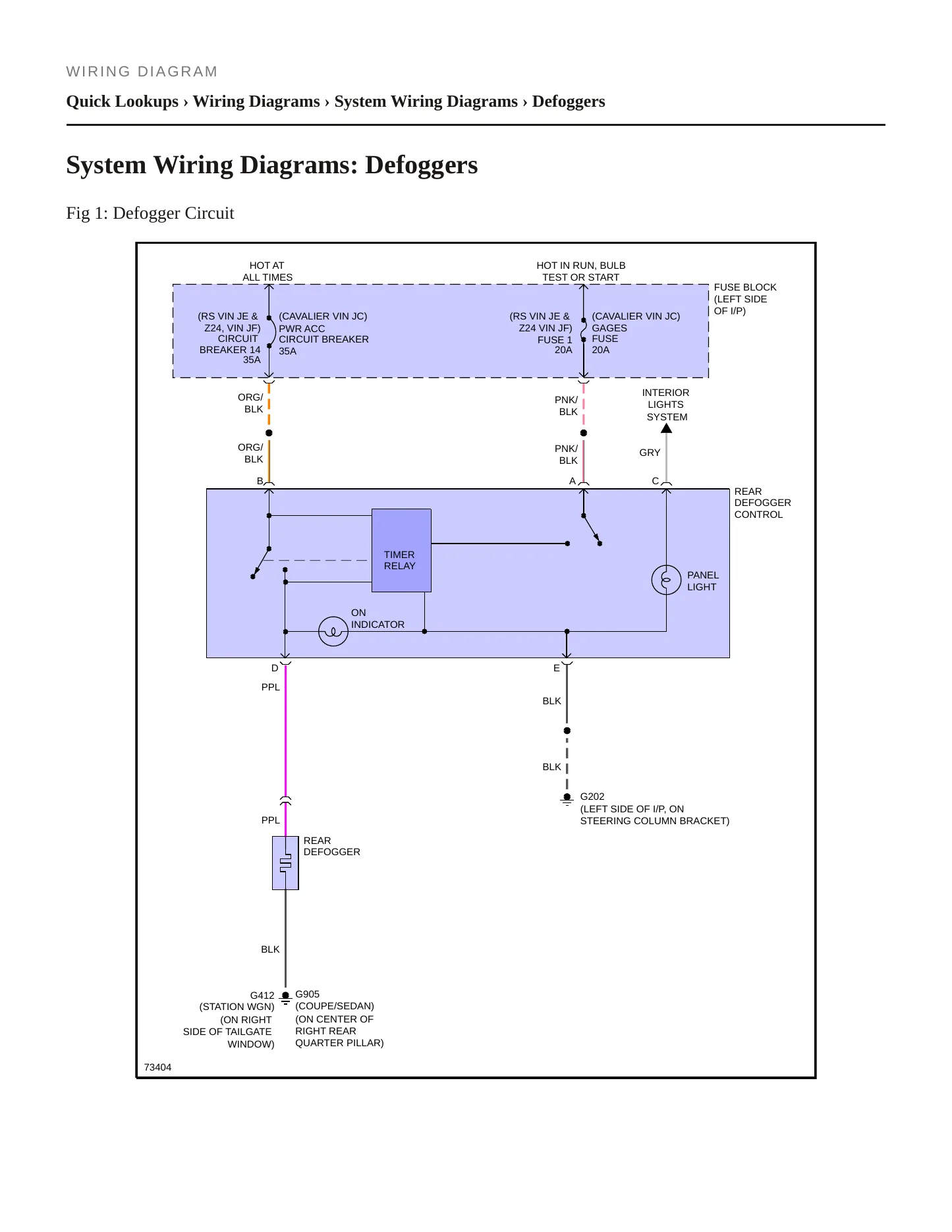 1988 Chevrolet Cavalier Service and Repair Manual preview page 6