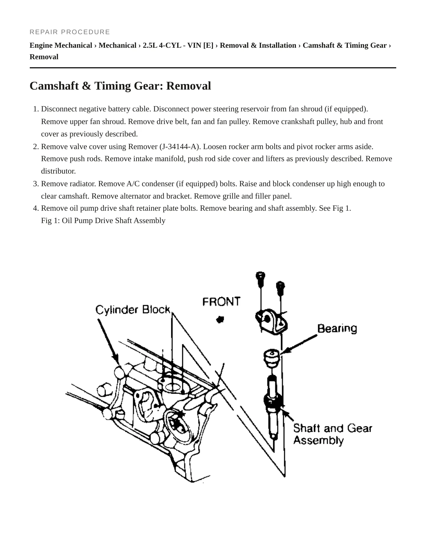 1988 Chevrolet S10 service manual page 3
