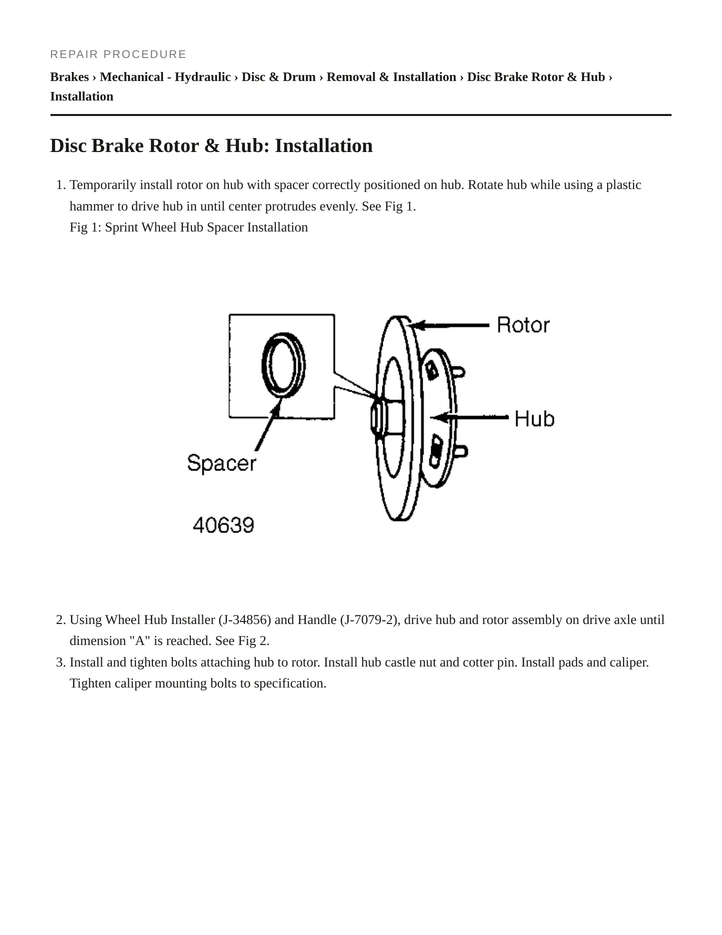1988 Chevrolet Sprint Service and Repair Manual preview page 3