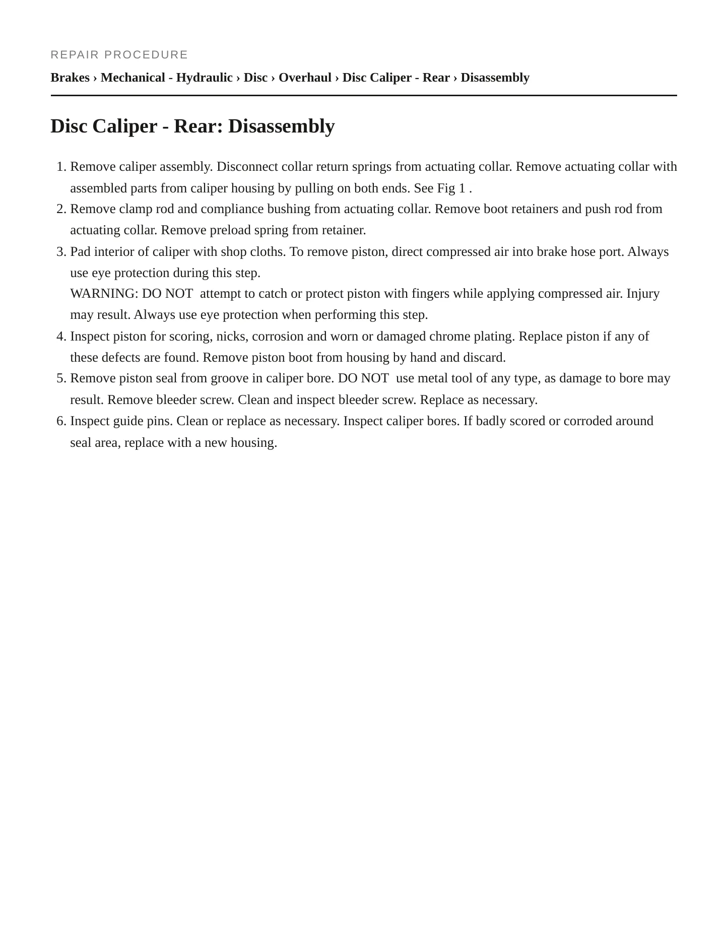 1989 Chevrolet Corvette service manual page 3