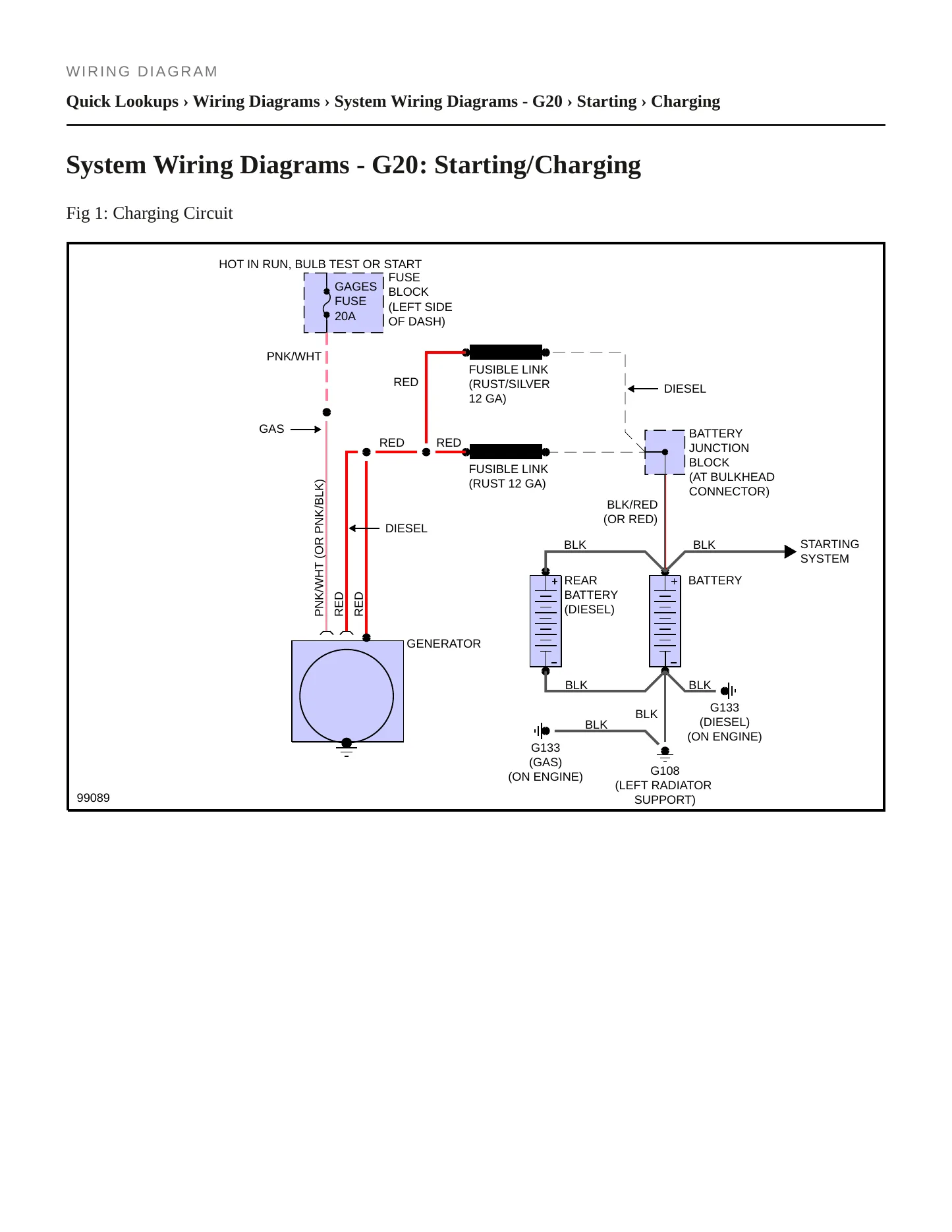 1990 Chevrolet G20 Service and Repair Manual preview page 6