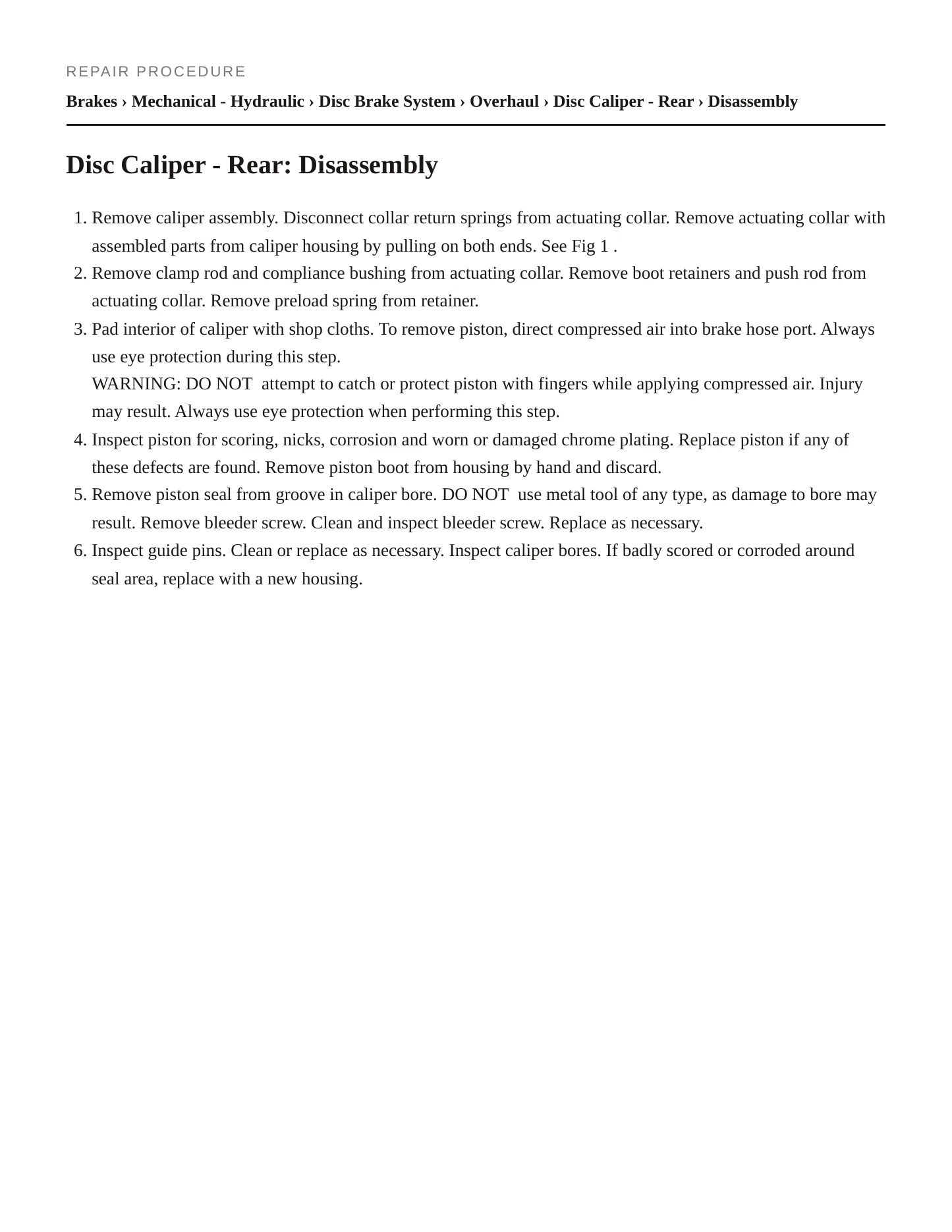1991 Chevrolet Corvette service manual page 3