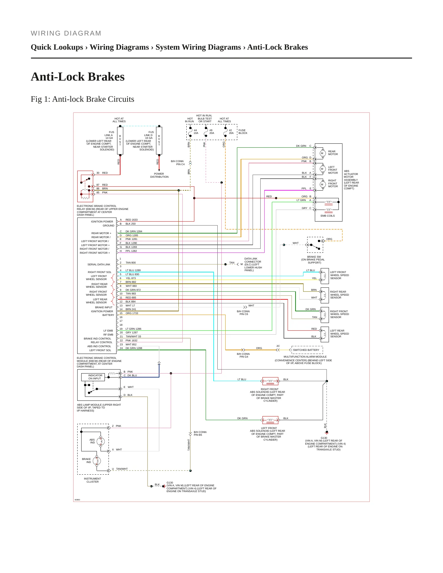 1994 Chevrolet Beretta Service and Repair Manual preview page 5