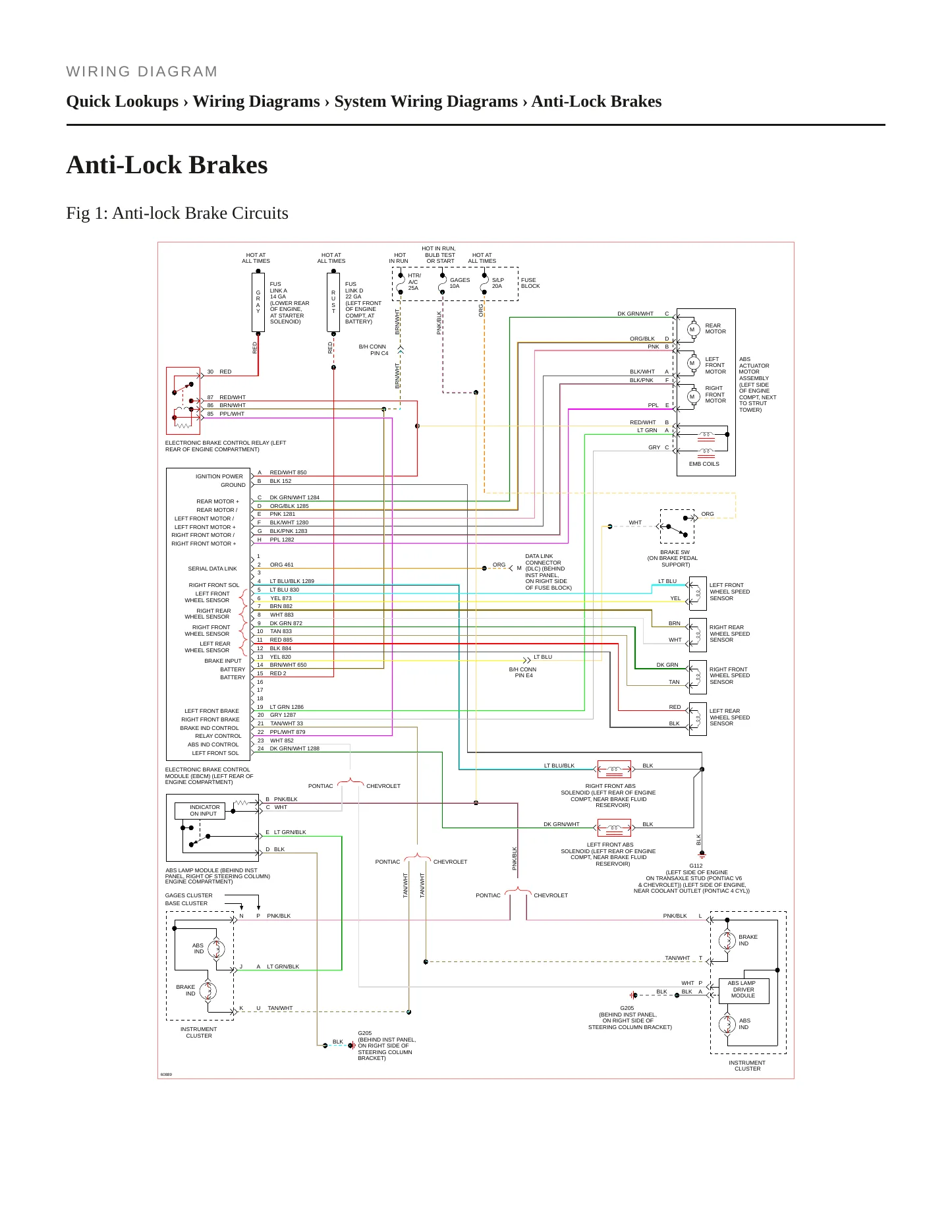 1994 Chevrolet Cavalier Service and Repair Manual preview page 5