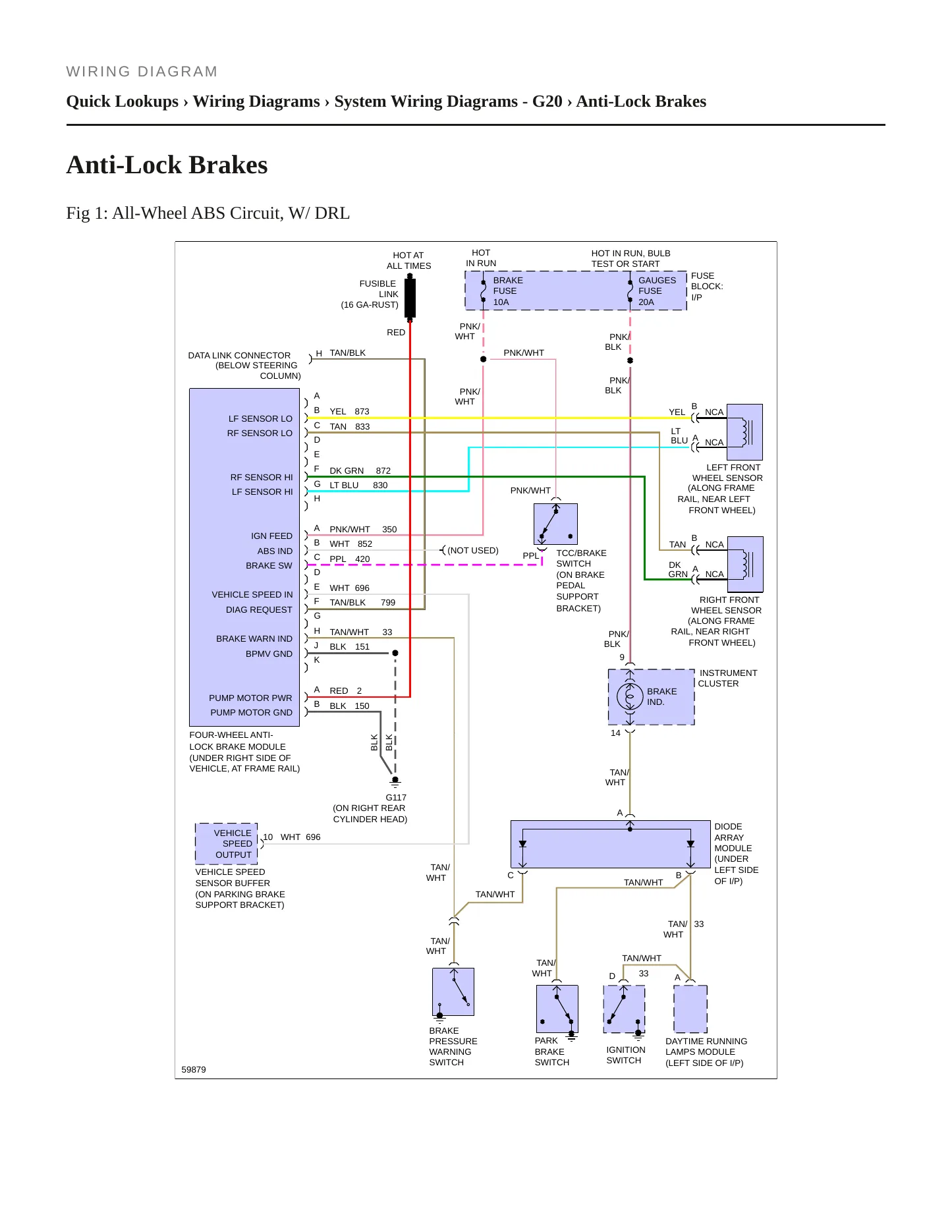 1994 Chevrolet G20 Service and Repair Manual preview page 5