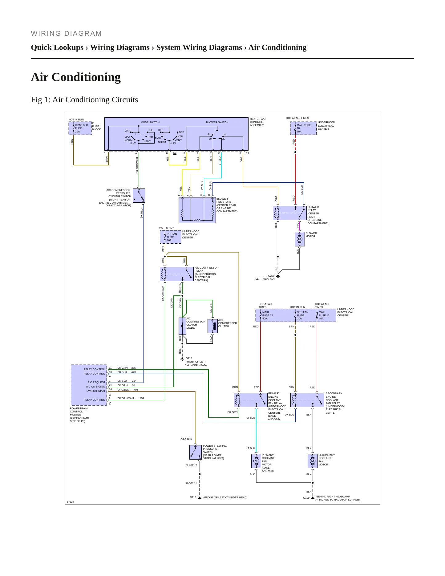 1995 Chevrolet Impala service manual page 6