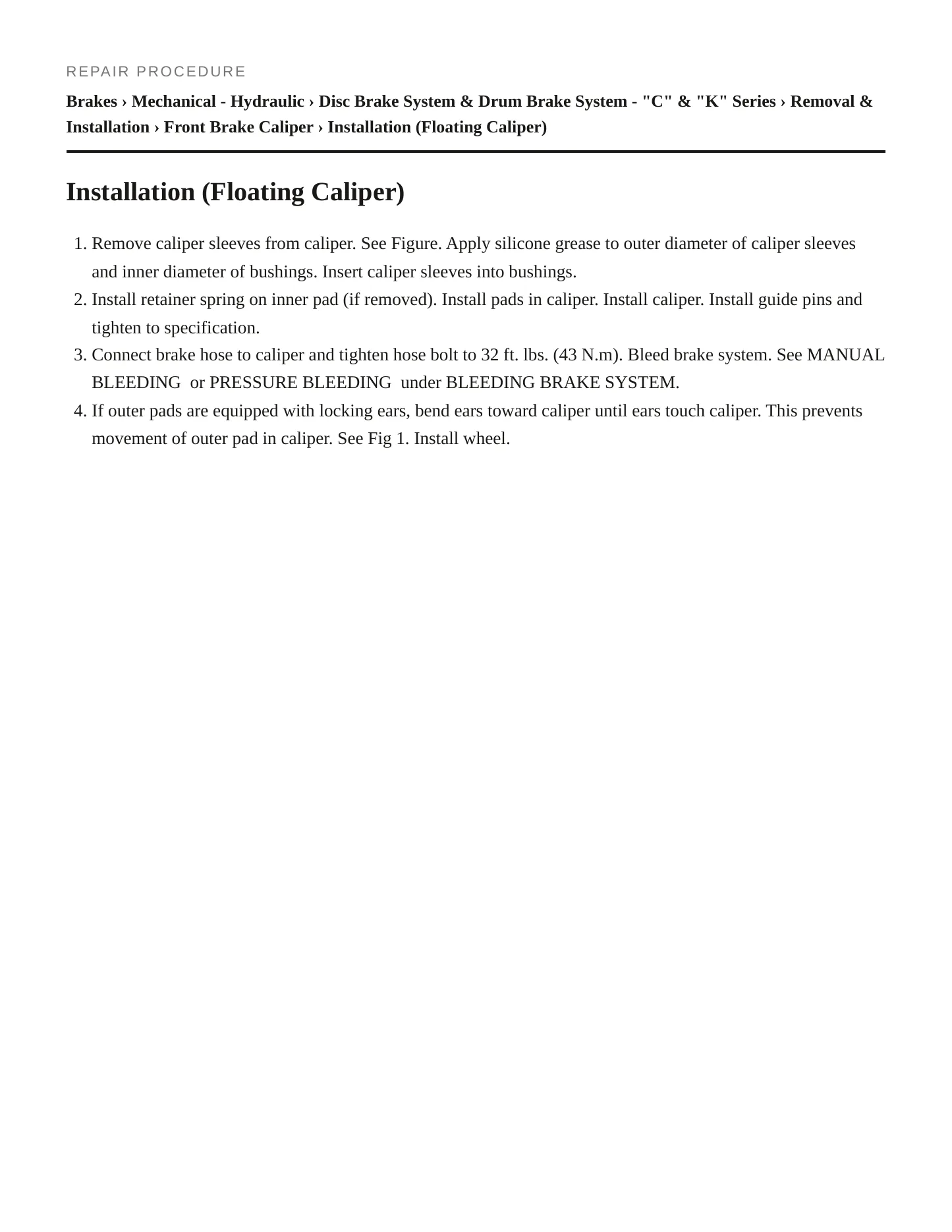 1995 Chevrolet K3500 service manual page 4