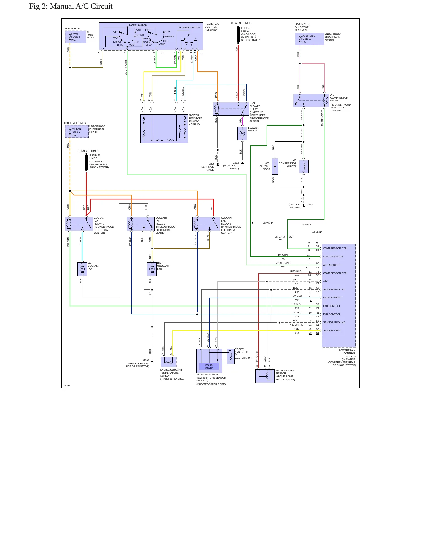 1996 Chevrolet Camaro Service and Repair Manual preview page 7