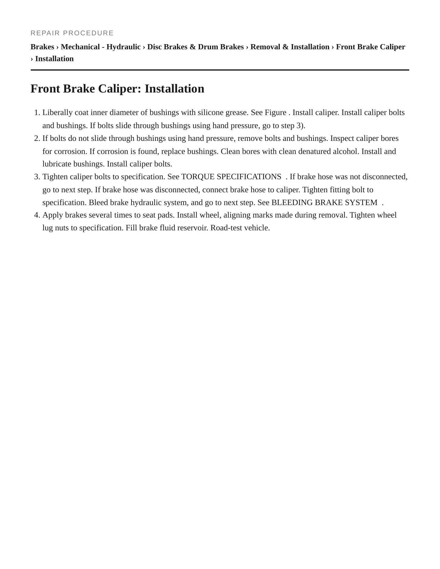 1996 Chevrolet Impala service manual page 5