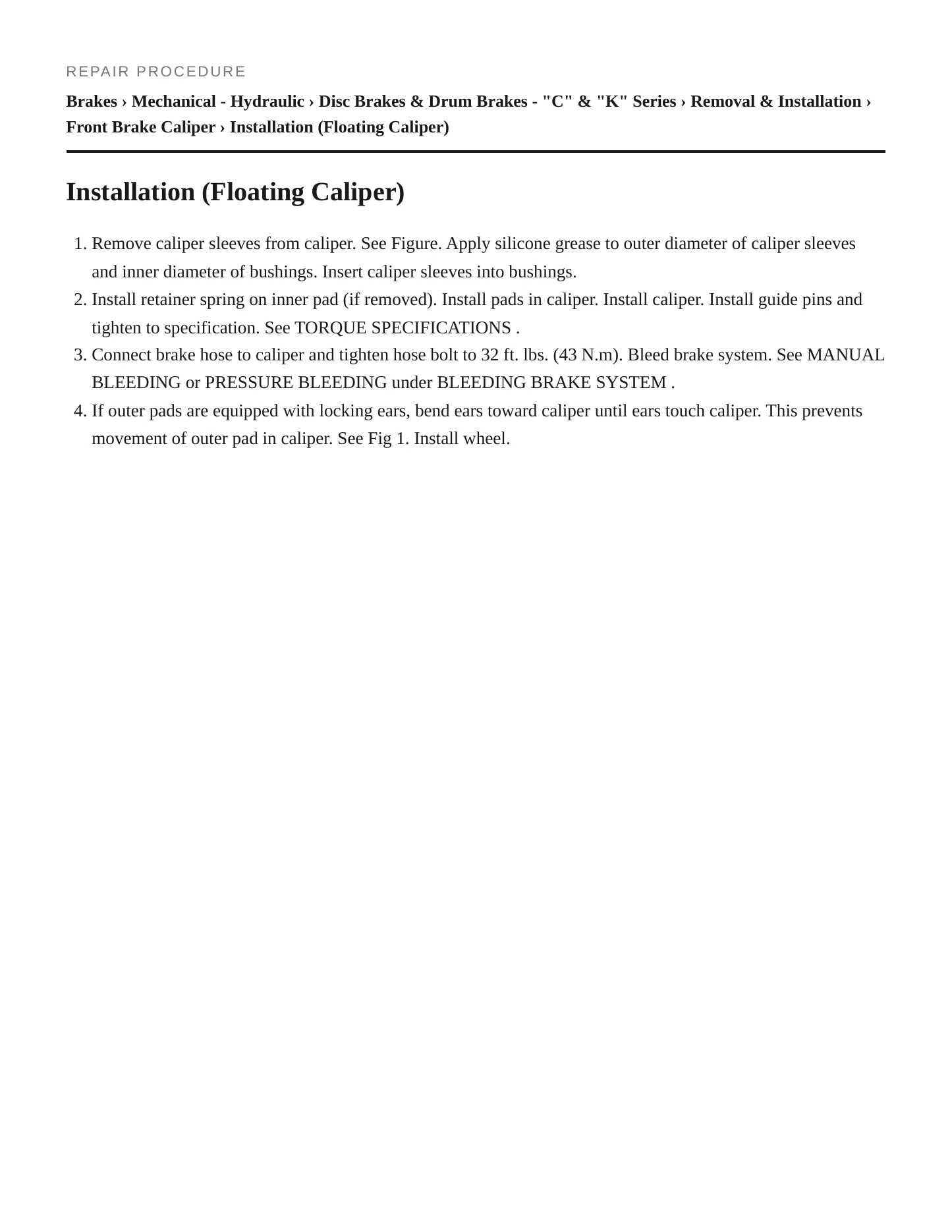 1996 Chevrolet K3500 service manual page 5