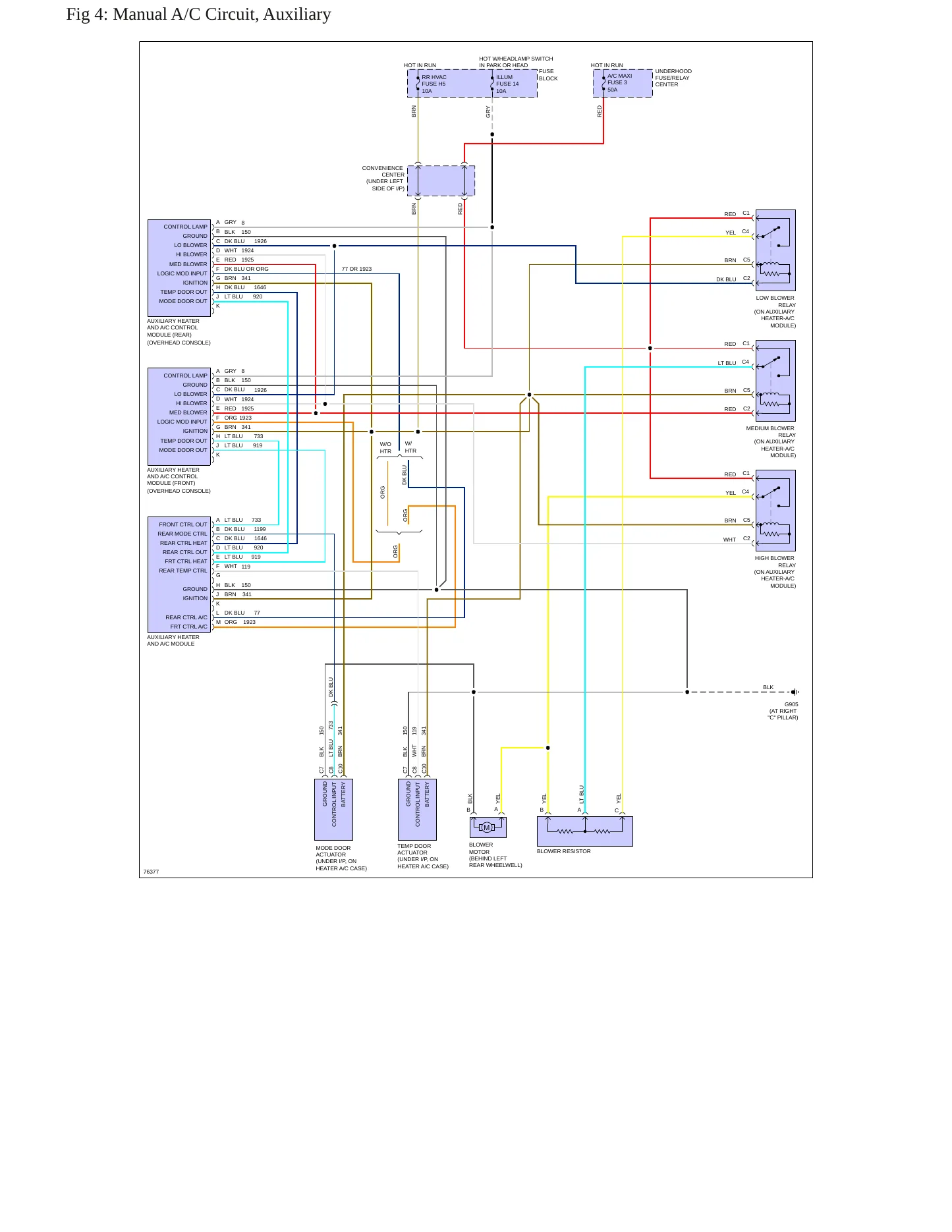 1996 Chevrolet Suburban 1500 Service and Repair Manual preview page 10