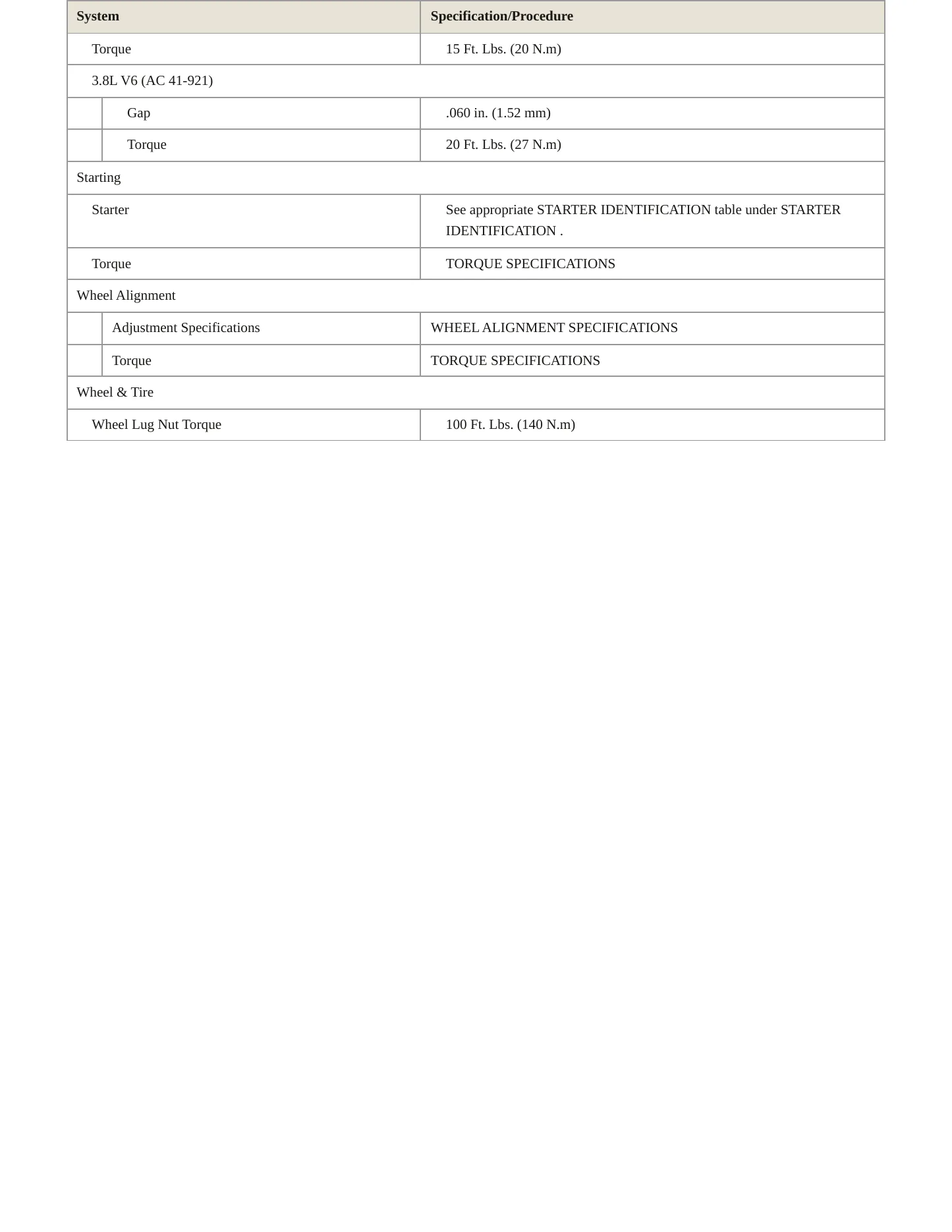 1998 Chevrolet Lumina Service and Repair Manual preview page 4