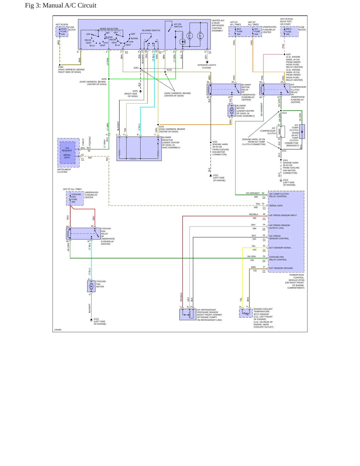2000 Chevrolet Cavalier Service and Repair Manual preview page 9