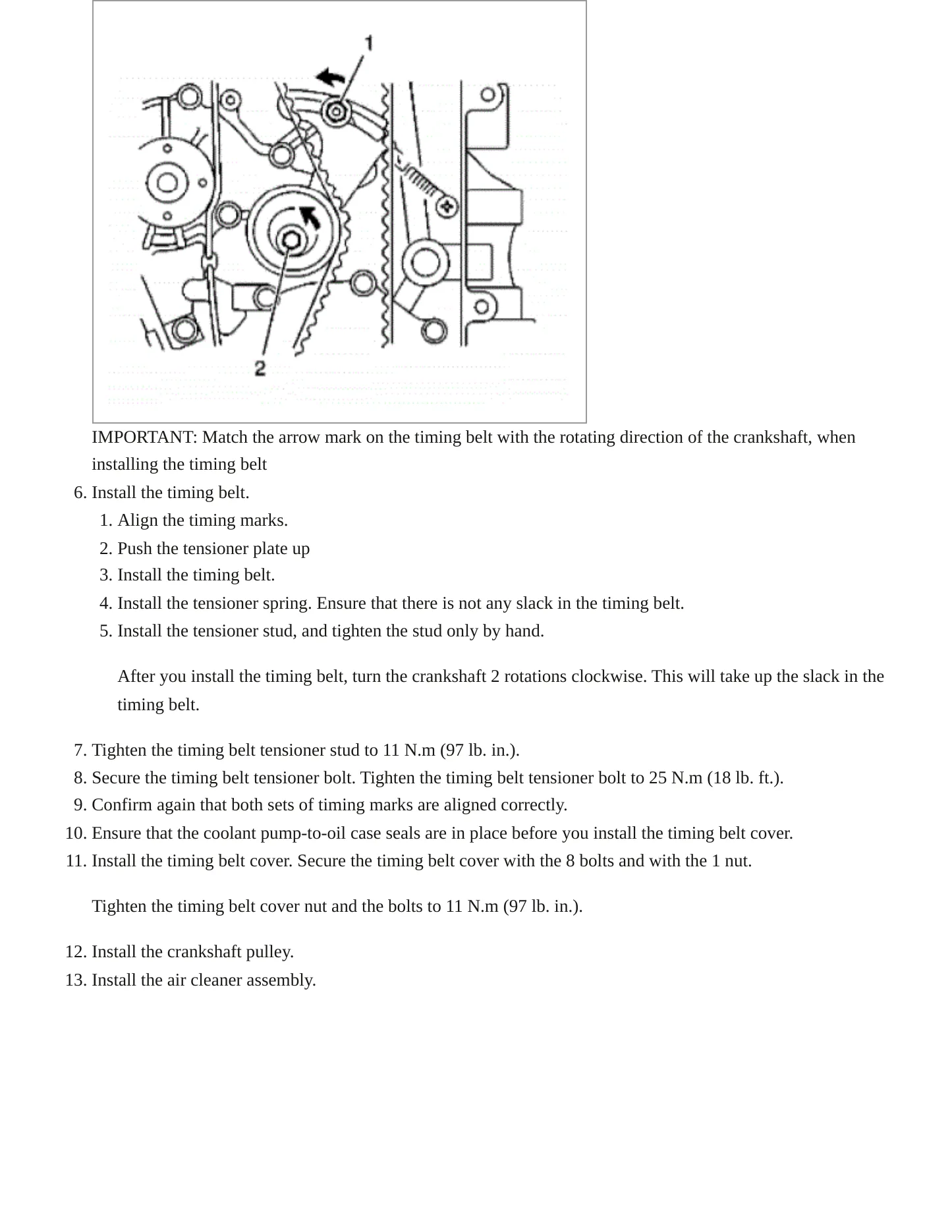 2000 Chevrolet Metro Service and Repair Manual preview page 7