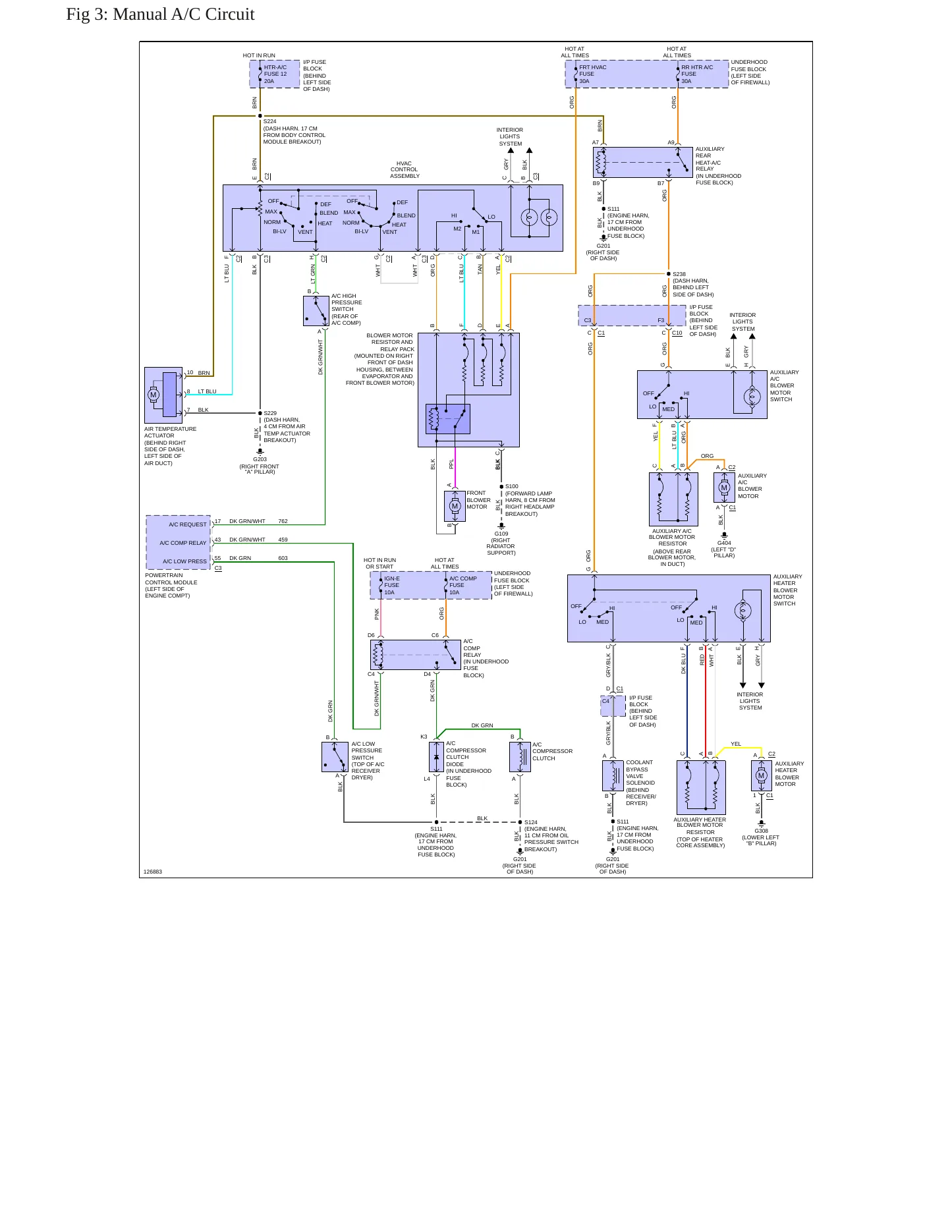 2001 Chevrolet Astro Service and Repair Manual preview page 8