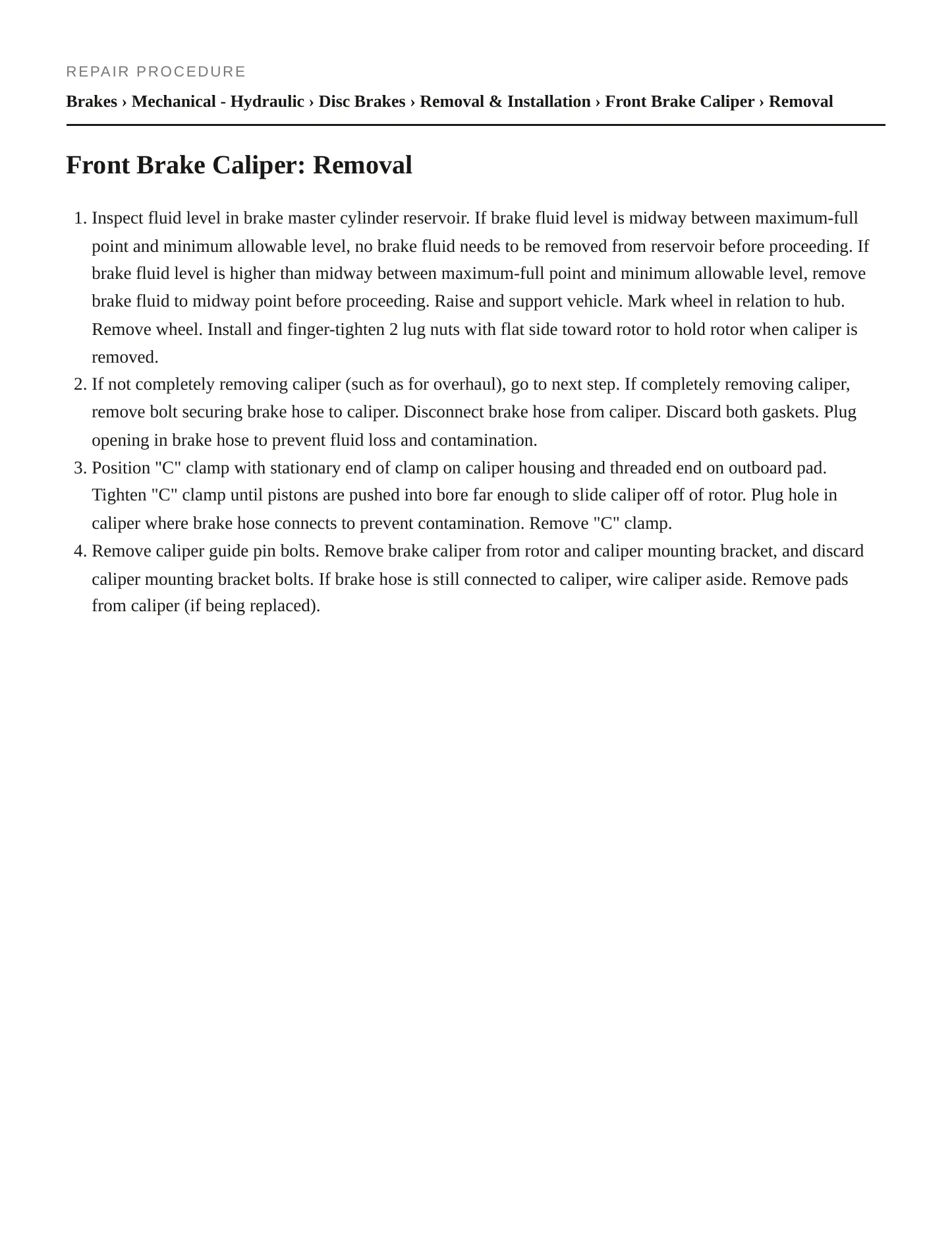 2001 Chevrolet Corvette service manual page 4
