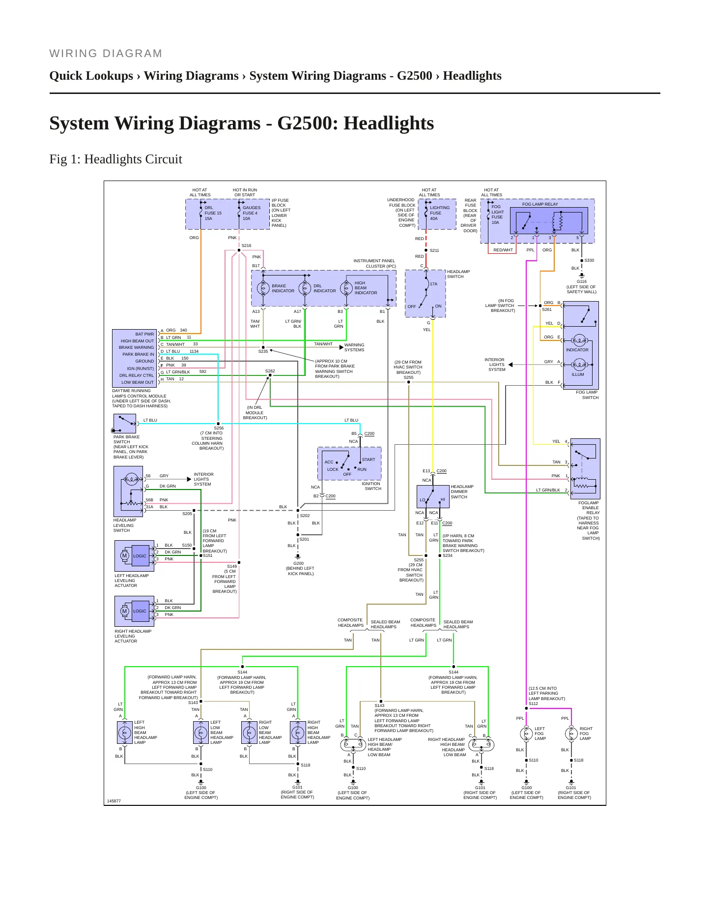 2001 Chevrolet Express 2500 Service and Repair Manual preview page 8