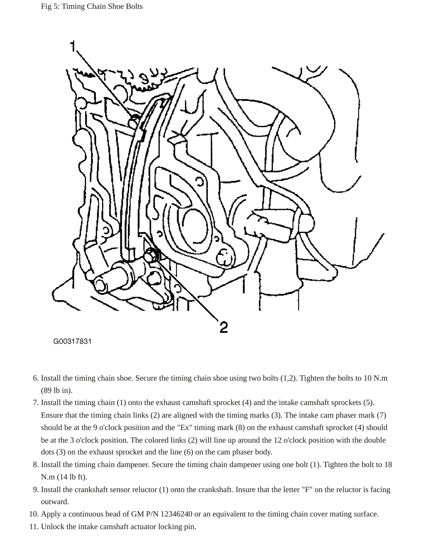 2001 Chevrolet Prizm Service and Repair Manual preview page 8