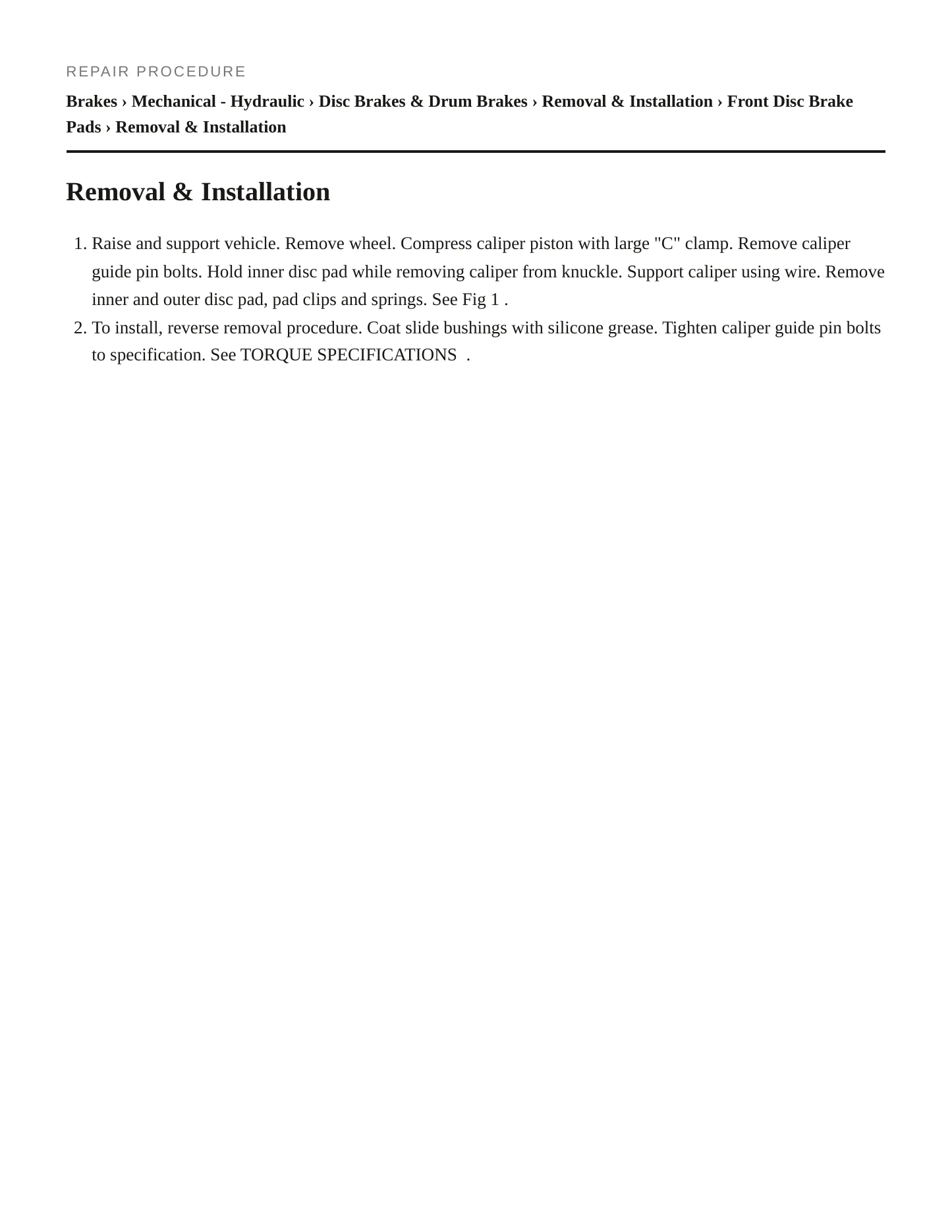 2001 Chevrolet Tracker Service and Repair Manual preview page 4
