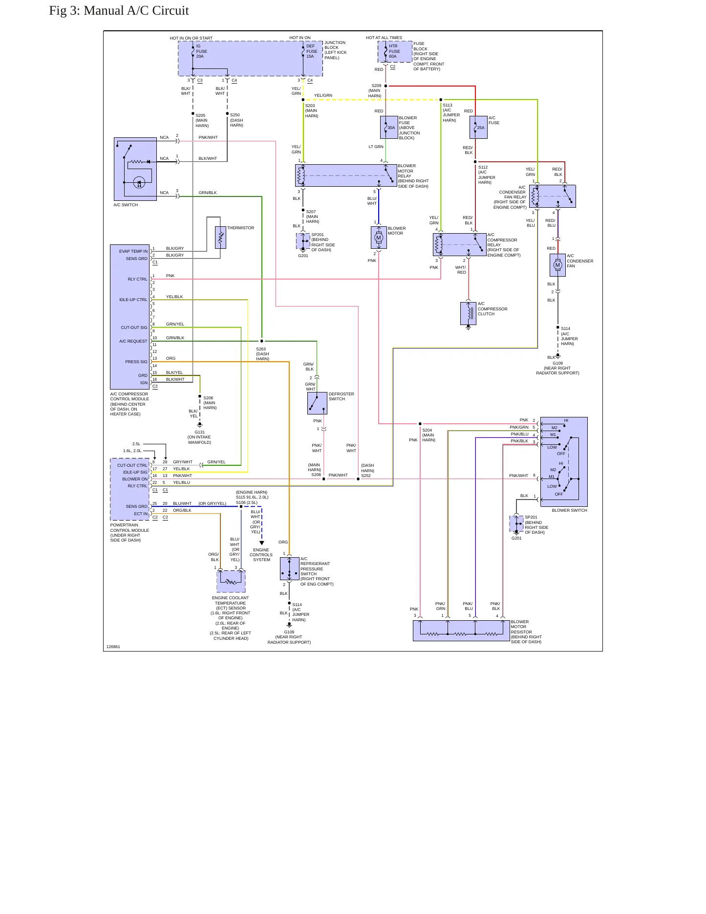 2001 Chevrolet Tracker Service and Repair Manual preview page 8
