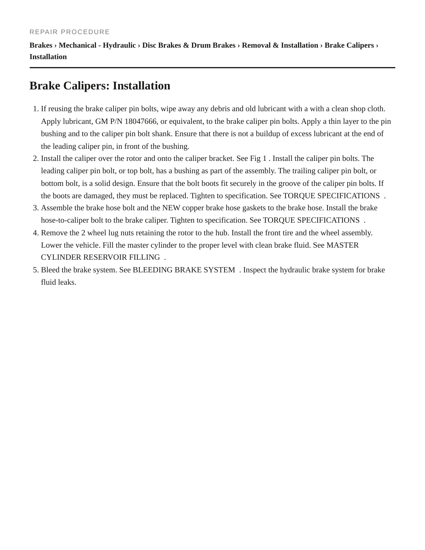2002 Chevrolet Impala service manual page 5