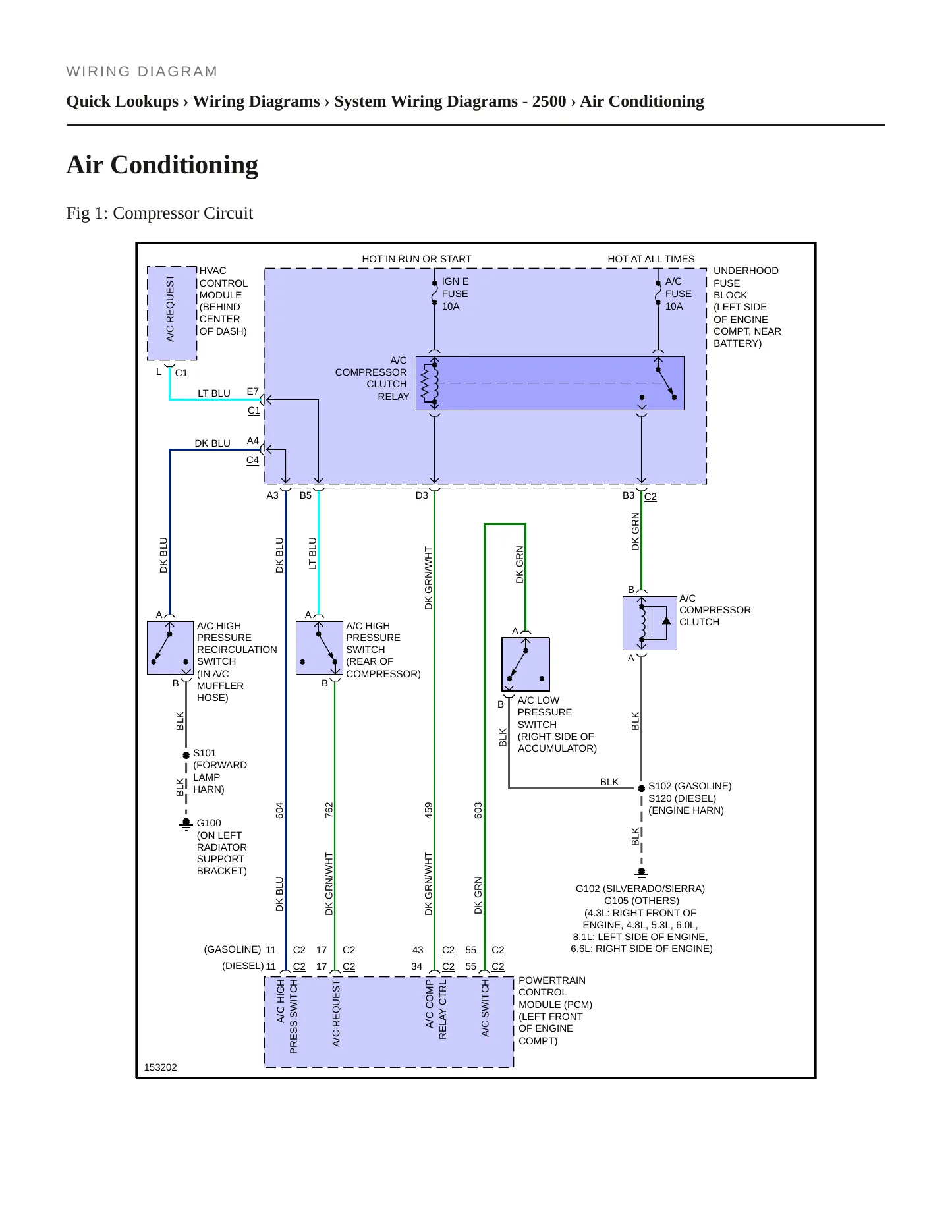 2002 Chevrolet Silverado 2500 Service and Repair Manual preview page 9
