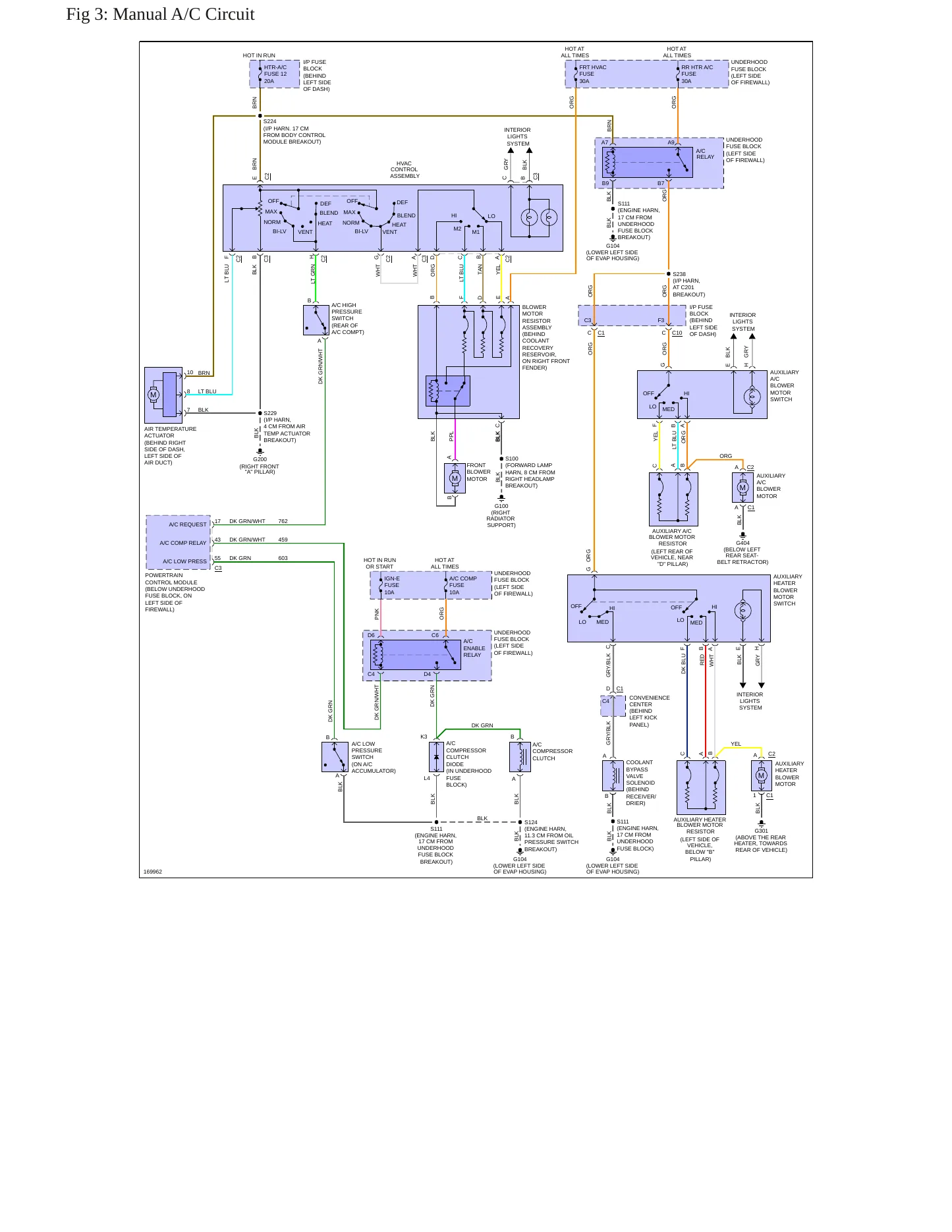 2003 Chevrolet Cargo Van Service and Repair Manual preview page 6