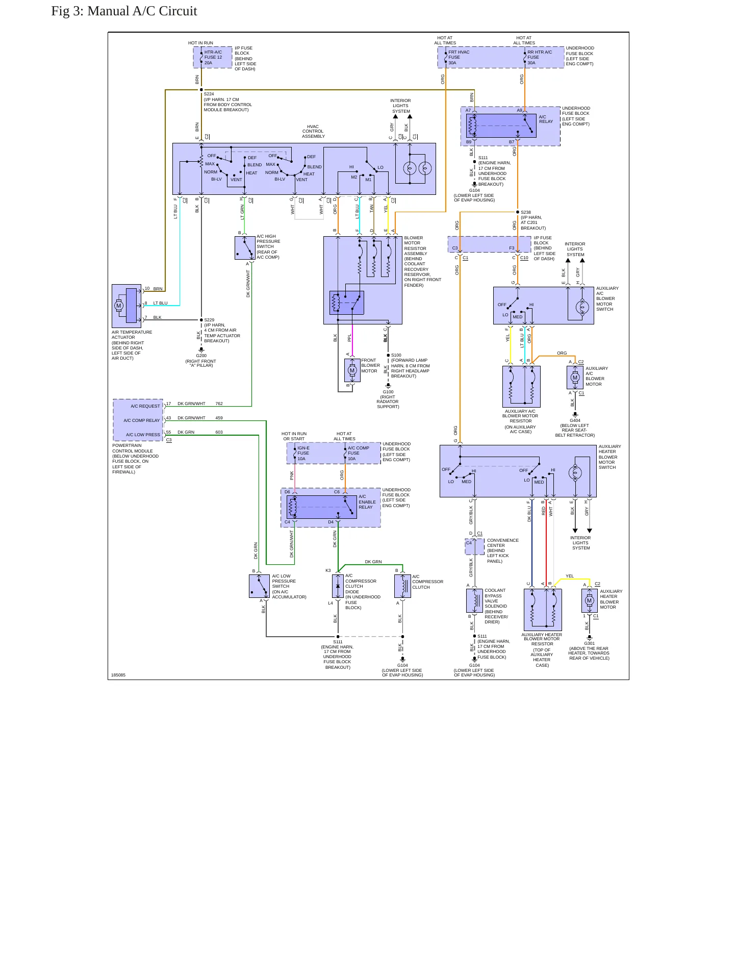 2004 Chevrolet Astro Service and Repair Manual preview page 9